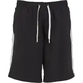 Urban Classics Bermudas negro / blanco