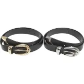 Urban Classics Cinturón oro / negro / plata