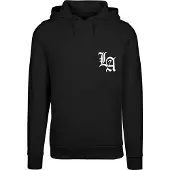 Mister tee Sudadera 'Los Angeles' negro / blanco