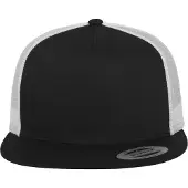 Brandit Gorra 'Classic' negro / blanco