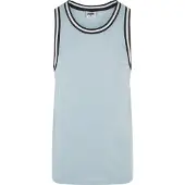 Urban Classics Camiseta azul claro / negro / blanco