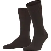 Falke Calcetines chocolate / blanco