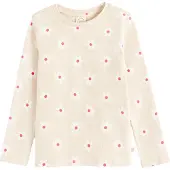 Cool Club Camiseta beige / rosa / blanco