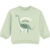 Cool Club Sudadera verde / verde claro / blanco