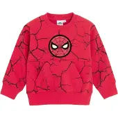 Cool Club Sudadera 'SPIDER-MAN' rojo / negro / blanco
