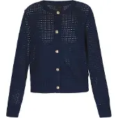Dreimaster Klassik Cárdigan navy