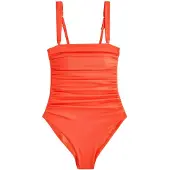 Next Bañador moldeador naranja