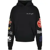 Mister tee Sudadera 'Homage' amarillo / rojo / negro / blanco