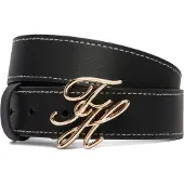 Tommy Hilfiger Cinturón 'SCRIPT 3.0' negro