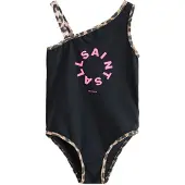 SmALLSAINTS Traje de baño beige / rosa neón / negro