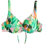 Next Top de bikini amarillo / pino / verde hierba / rosa