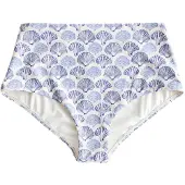 Next Braga de bikini crema / azul / azul oscuro