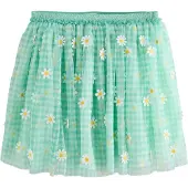 Next Falda amarillo / menta / blanco