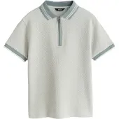Next Camiseta azul pastel
