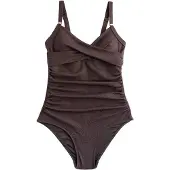 Next Bañador moldeador chocolate