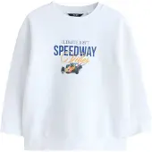 Next Sudadera azul cobalto / limón / blanco
