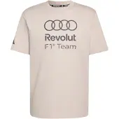 Adidas adidasAUDI REVOLUT F1 TEAM DNA GRAPHIC TEE S Chalk Pearl Hombre