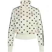 Adidas Originals adidasSudadera SATIN POLKA DOTS TT S Off White Mujer