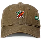 Coastal Gorra oliva / verde claro / rojo / blanco moteado