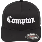 Mister tee Gorra 'Compton' negro / blanco
