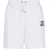 FUBU Pantalón azul noche / blanco