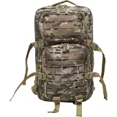 Brandit Mochila beige / marrón / caqui / verde oscuro