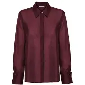 TATUUM Blusa 'Berry' rojo vino