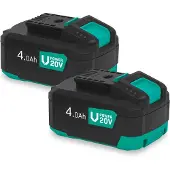 Vonroc Batería 20V – 4.0Ah | Pack Doble