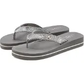 Venice beach Sandalias de dedo gris / plata