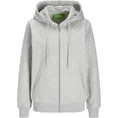 JJXX Sudadera con cremallera 'JXAbbie' gris claro