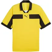 Puma Camiseta funcional 'TeamClassic' amarillo / negro
