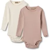 Wheat Pijama entero/body altrosa / offwhite