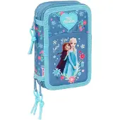 Disney Frozen Estuche Frozen 12.5x19.5x5.5 Cm Triple