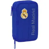 Safta Estuche Real Madrid 12.5x19.5x4 Cm Double