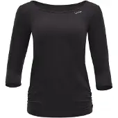 Winshape Top deportivo 'Aet139Ls' negro / blanco