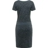 Ragwear Vestido de verano 'Baomi Zoo Youmodo' gris / negro