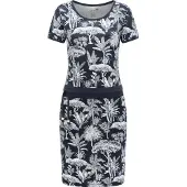 Ragwear Vestido de verano 'Baomi Tropic Youmodo' navy / blanco