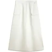 Ecoalf - Women's Joy Skirt - Falda size XL, blanco