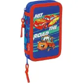 Disney Estuche Cars 12.5x19.5x4 Cm Double