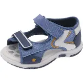 Chicco Zapatos abiertos 'Facci' azul denim / curry / gris