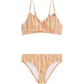 O'Neill Bikini azul ahumado / amarillo claro / albaricique / blanco