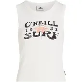 O'Neill - Women's Rib Tanktop - Top size L, blanco