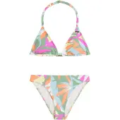 O'Neill Bikini 'Essentials Triangle' azul claro / amarillo claro / rosa
