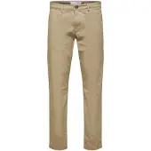 Selected Pantalón chino 'SLHMiles Flex' beige