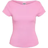 Noisy May Camiseta 'NMMaya' ciruela