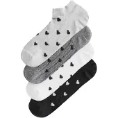 Next Calcetines gris claro / negro / blanco