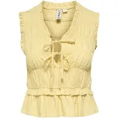 ONLY Blusa 'ONLGoa' amarillo claro