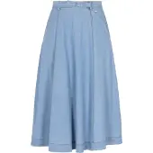 Dreimaster Falda azul claro