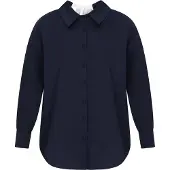 Dreimaster Klassik Blusa navy