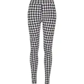 Urban Classics Leggings negro / blanco